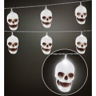 Dödskalle LED-ljusslinga