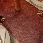 Glitter Premium Bordslöpare Roséguld