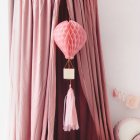 Luftballong Honeycomb Ljusrosa