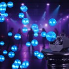 UV Såpbubbelvätska Blå