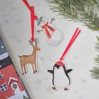 Pepparkakshus Placeringskort Set