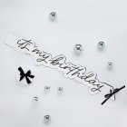 It's My Birthday Ordensband Silver