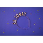 30 Today Diadem Guld