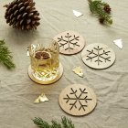 Snöflinga ölunderlägg