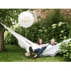 Just Married Jättestor Ballong Vit