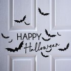 Fladdermöss Halloween Klistermärken