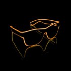 LED Wayfarer Glasögon Orange