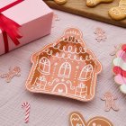 Pepparkakshus Pappers­tallrikar Brun