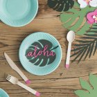 Aloha Blad Placeringskort