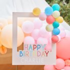 Personlig Happy Birthday Selfieram