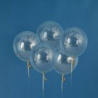 Eid Mubarak Konfetti Ballonger Guld