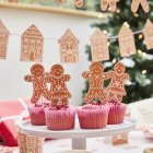 Pepparkaksgubbar Tårtdekorationer