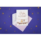 Make A Wish Kort Med Armband