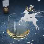 Gold Christmas Glasdekoration