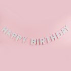 Eko Happy Birthday Girlang Multifärgad Pastell