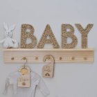 Flätad Babyskylt