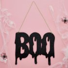 Boo Halloween Skylt