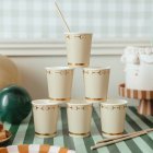 Häst pappersmuggar beige