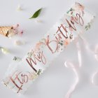 Blommigt It's My Birthday Ordensband