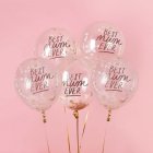 Best Mum Ever Konfetti Ballonger