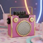 Radio Dekoration Rosa