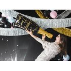Happy New Year Flaska Folieballong