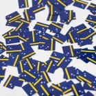 Curaçao Flagga Konfetti