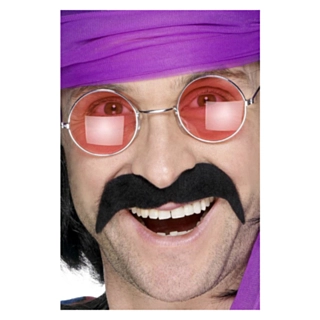 Hippie Självhäftande Mustasch