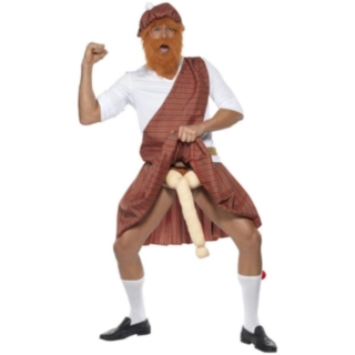 Fräck Kilt Maskeraddräkt