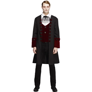 Gotisk Dracula Maskeraddräkt