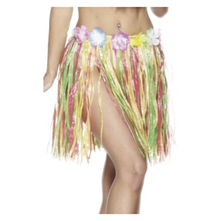 Kort Hawaiikjol Flerfärgad