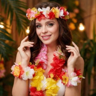 Hawaiiset i blandade färger