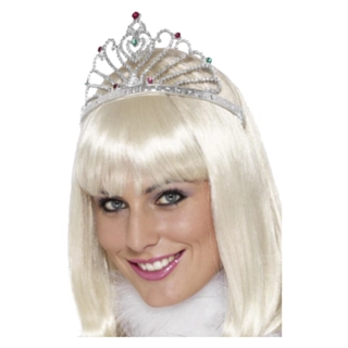 Hjärta Tiara Silver