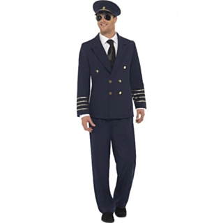 Klassisk Pilot Maskeraddräkt