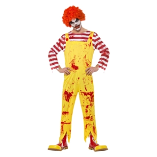 Mördarclown Maskeraddräkt