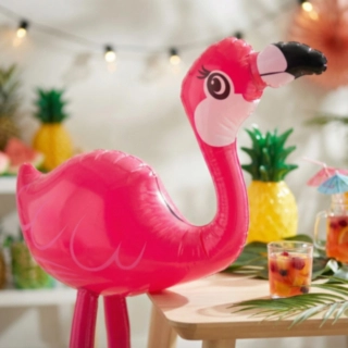 Uppblåsbar Rosa Flamingo