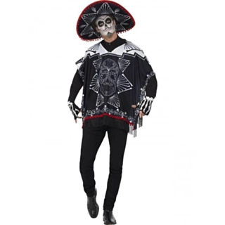 Day Of The Dead Bandit Maskeraddräkt