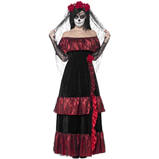 Day of the Dead Brud Maskeraddräkt