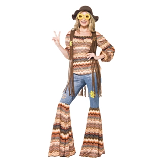 Harmonisk Hippie Maskeraddräkt