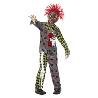 Dyster Clown Deluxe Barndräkt