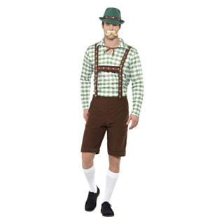 Tyrolerdräkt Bierfest Grön