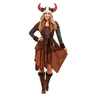 Vikingadrottning Maskeraddräkt