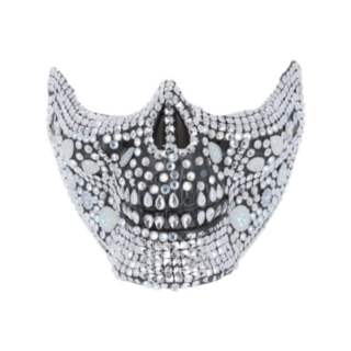 Kristall Skelett Mask