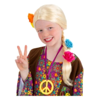 Prinsessa Hippie Barnperuk