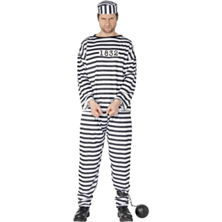 Fånge Maskeraddräkt