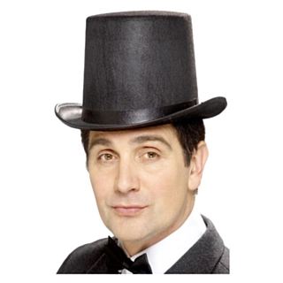 Svart Hög Hatt