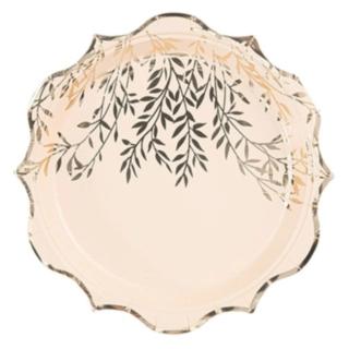 Bladrank Pappersassietter Blush