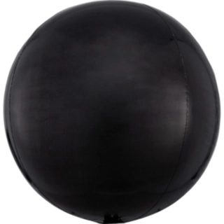 Orbz Folieballong Svart
