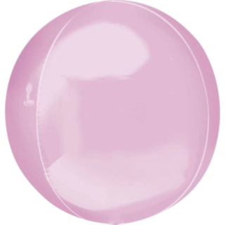 Orbz Folieballong Pastell Ljusrosa