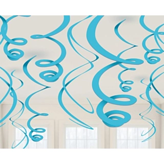 Swirls Caribbean Blue